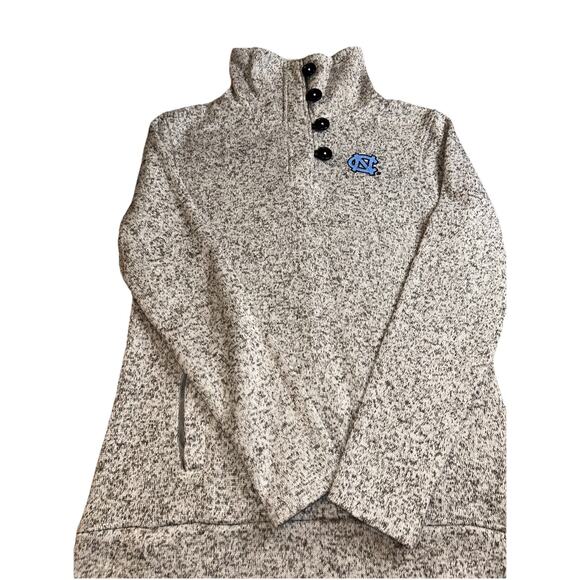 NC Tar Heel Champion Elite College NCAA Pullover Sweatshirt Gray Size Medium - Picture 6 of 9